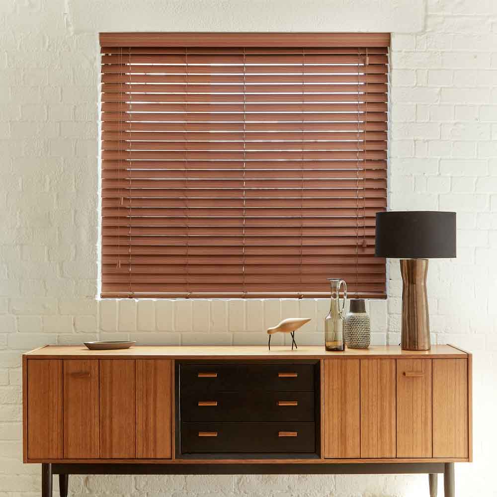 Wooden blinds in Swansea